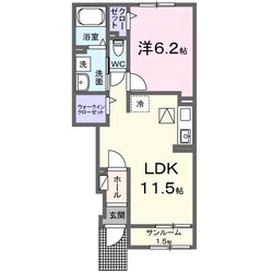 クルーレ．ケイの物件間取画像